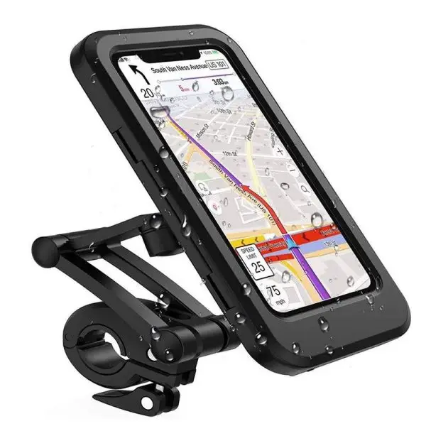 Waterproof Bike Phone Holder with Magnetic mount (HL-69) - Image 2