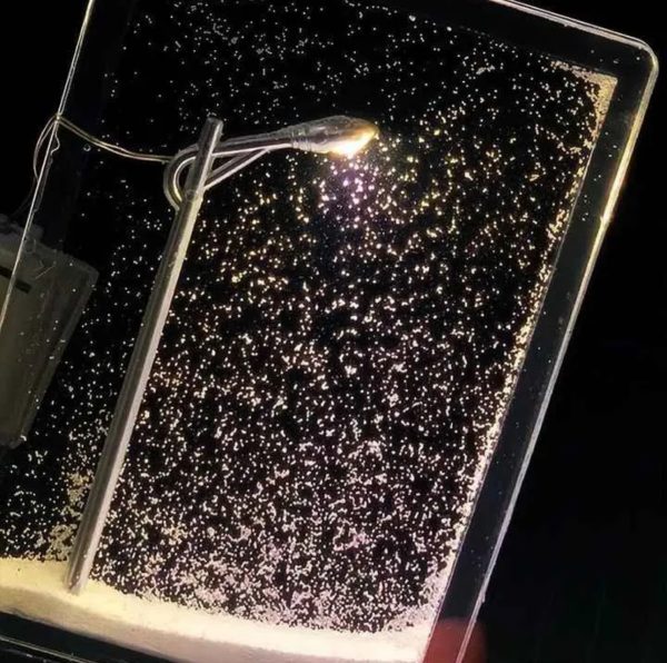 Christmas Gift Handmade DIY Snow Scenery Night Light Romantic Snowflake Lamp DIY Material Desktop Decor Snowy Night Street Lamp - Image 2